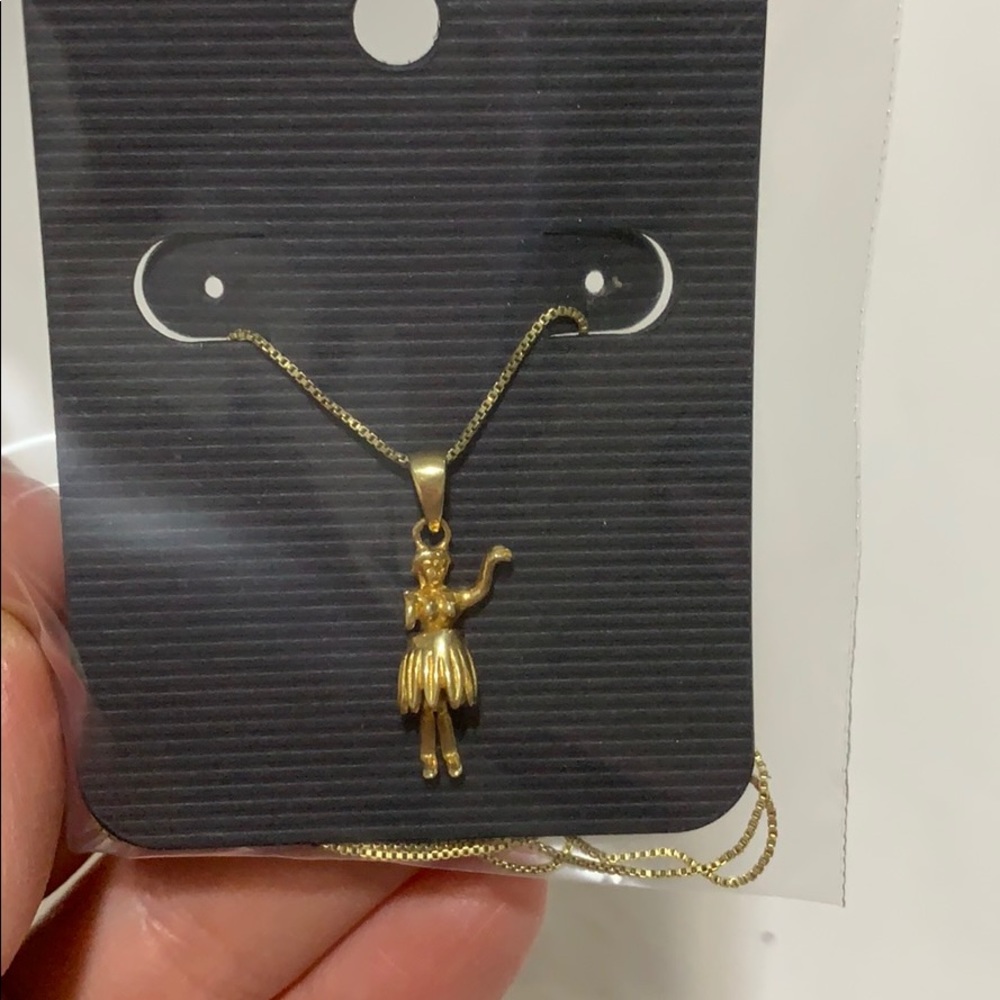 Hawaiian dancer necklace